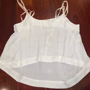 Brand new free people white tank